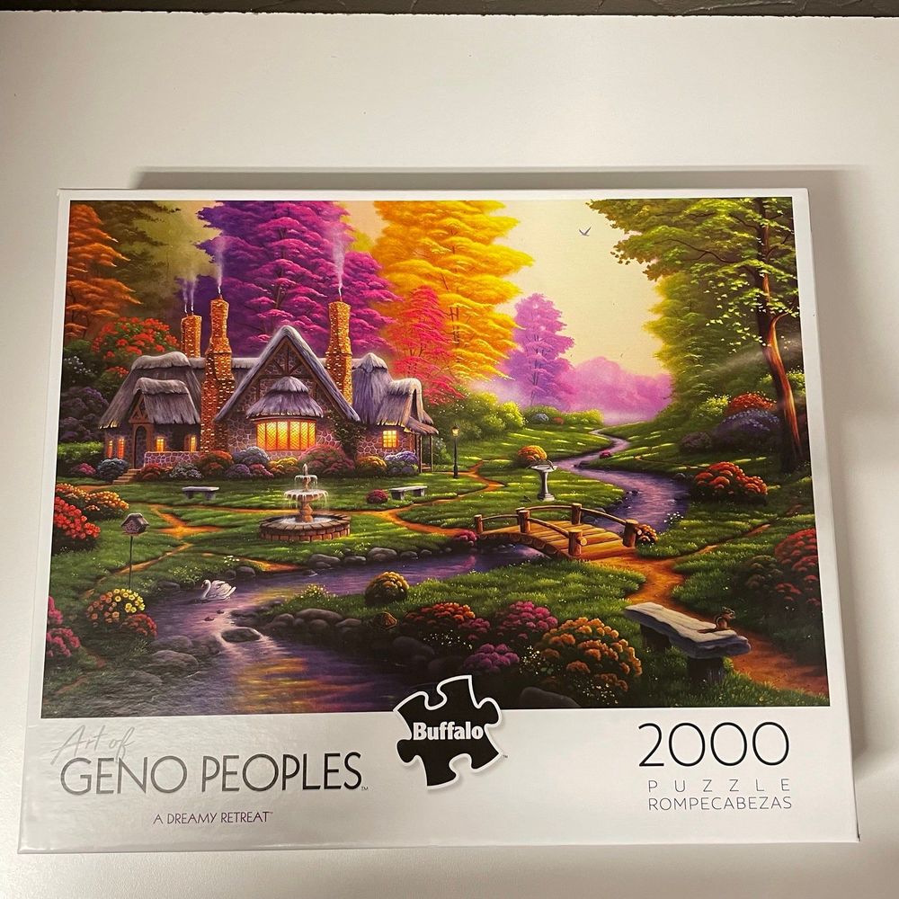 Puzzle Buffalo Dreamy retreat 2000 pieces